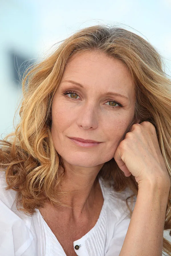 Bioidentical-Hormone-Therapy-for-Women-Treatment A beautiful middle-aged woman. Get BioTE Testosterone Pellet Therapy for Women from ProCare Wellness Institute in Savannah.