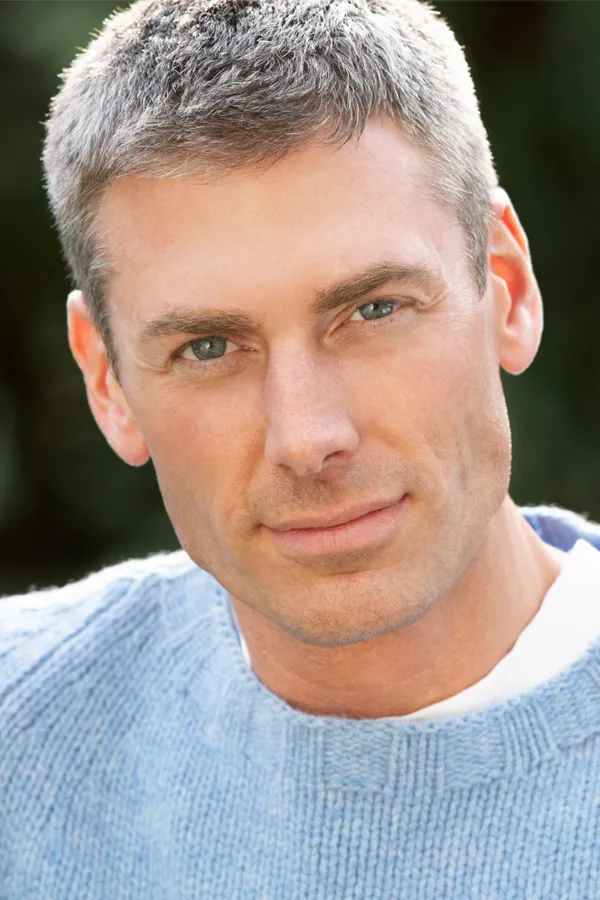 Radiofrequency-Microneedling-for-Face-and-Jawline-Treatment A man with a tight jawlline. Get Radiofrequency Microneedling for Face and Jawline Skin Treatment from ProCare Wellness Institute in Savannah.